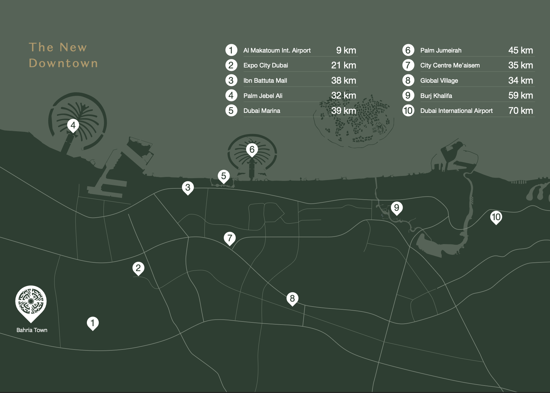 Waada Community Location Map